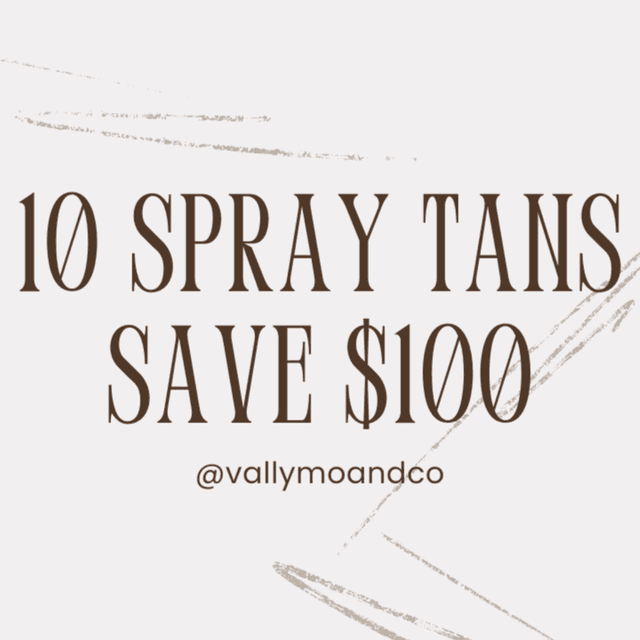 10 Spray Tan Sessions at Vally Mo & Co. in Bonita Springs, FL